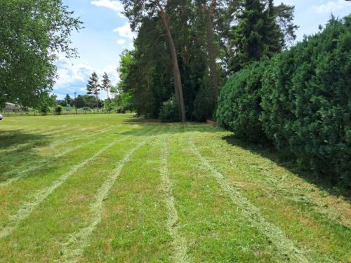 Städtische Infrastruktur kurz vorm Stettiner Haff